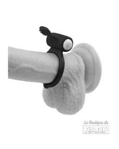 Anneau Vibrant Power Clit HEART ? Noir -Magasin De Jouets Sexuels anneau vibrant power clit heart noir 2