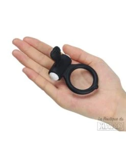 Anneau Vibrant Power Clit HEART ? Noir -Magasin De Jouets Sexuels anneau vibrant power clit heart noir 3