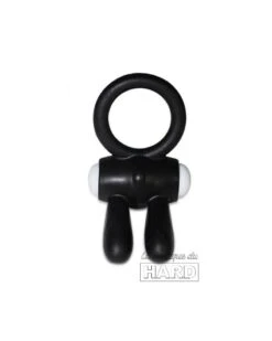 Anneau Vibrant Power Clit Rabbit - Noir