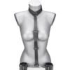 Attache Cou Et Poignets 3 Niveaux En Similicuir 2 Attache Cou Et Poignets 3 Niveaux En Similicuir -Magasin De Jouets Sexuels attache cou et poignets 3 niveaux en similicuir 3