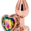 Bijou Anal Heart Rose S 6 X 2.7cm 2 Bijou Anal Heart Rose S 6 X 2.7cm -Magasin De Jouets Sexuels bijou anal heart rose s 6 x 27cm