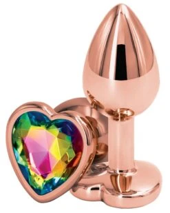 Bijou Anal Heart Rose S 6 X 2.7cm