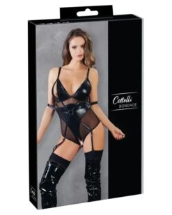Body Bondage Porte-jarettelles Et Menottes De Bras - Cottelli Collection -Magasin De Jouets Sexuels body bondage porte jarettelles et menottes de bras cottelli collection 5