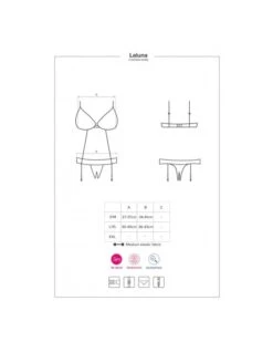 Body Culotte Ouverte Laluna - Obsessive -Magasin De Jouets Sexuels body laluna culotte ouverte obsessive 4