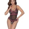 Cottelli Collection Body String Ouvert Dentelle Rouge Et Noire – Cottelli -Magasin De Jouets Sexuels body string ouvert dentelle rouge et noire cottelli