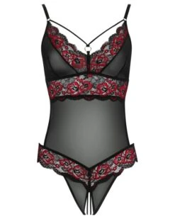 Cottelli Collection Body String Ouvert Dentelle Rouge Et Noire – Cottelli 10 Cottelli Collection Body String Ouvert Dentelle Rouge Et Noire – Cottelli -Magasin De Jouets Sexuels body string ouvert dentelle rouge et noire cottelli 3