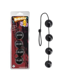 Boules Anales Rubicon M 32 X 5cm Noires -Magasin De Jouets Sexuels boules anales rubicon m 32 x 5cm noires 3