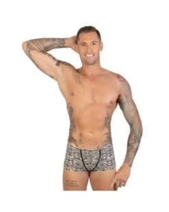 Boxer Dentelle Florale Bicolore – Eros Veneziani