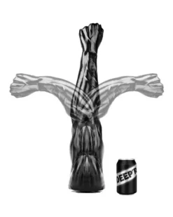 Bras à Fist DeepR Mega Power Fist 68 X 13 Cm Noir