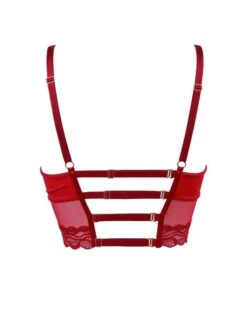 Bustier Bonnets Pleins à Strass Képi – Luxxa -Magasin De Jouets Sexuels bustier bonnets pleins a strass kepi luxxa 2