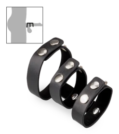 Cage à Pénis En Similicuir