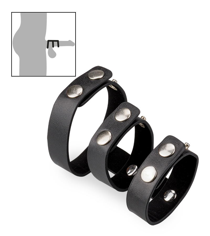 Cage à Pénis En Similicuir 3 Cage à Pénis En Similicuir