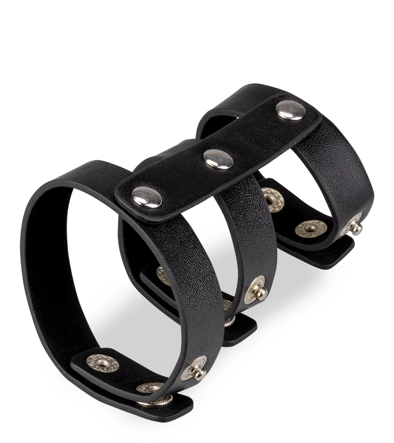 Cage à Pénis En Similicuir 5 Cage à Pénis En Similicuir – Image 3