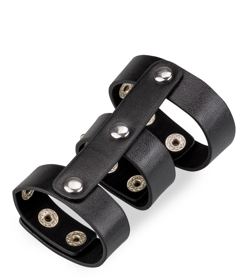 Cage à Pénis En Similicuir 6 Cage à Pénis En Similicuir – Image 4