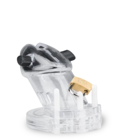 Cage Chasteté électro Stimulation Transparente 18 Cage Chasteté électro Stimulation Transparente -Magasin De Jouets Sexuels cage chastete electro stimulation transparente 10