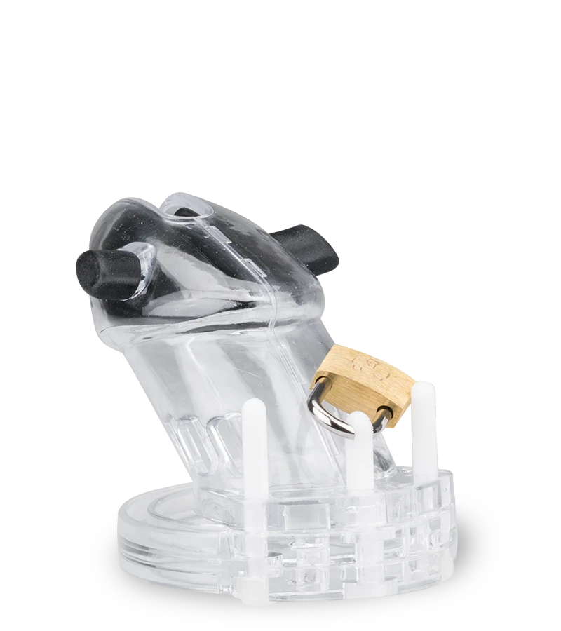 Cage Chasteté électro Stimulation Transparente 10 Cage Chasteté électro Stimulation Transparente – Image 8