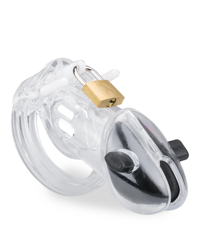 Cage Chasteté électro Stimulation Transparente 4 Cage Chasteté électro Stimulation Transparente – Image 2