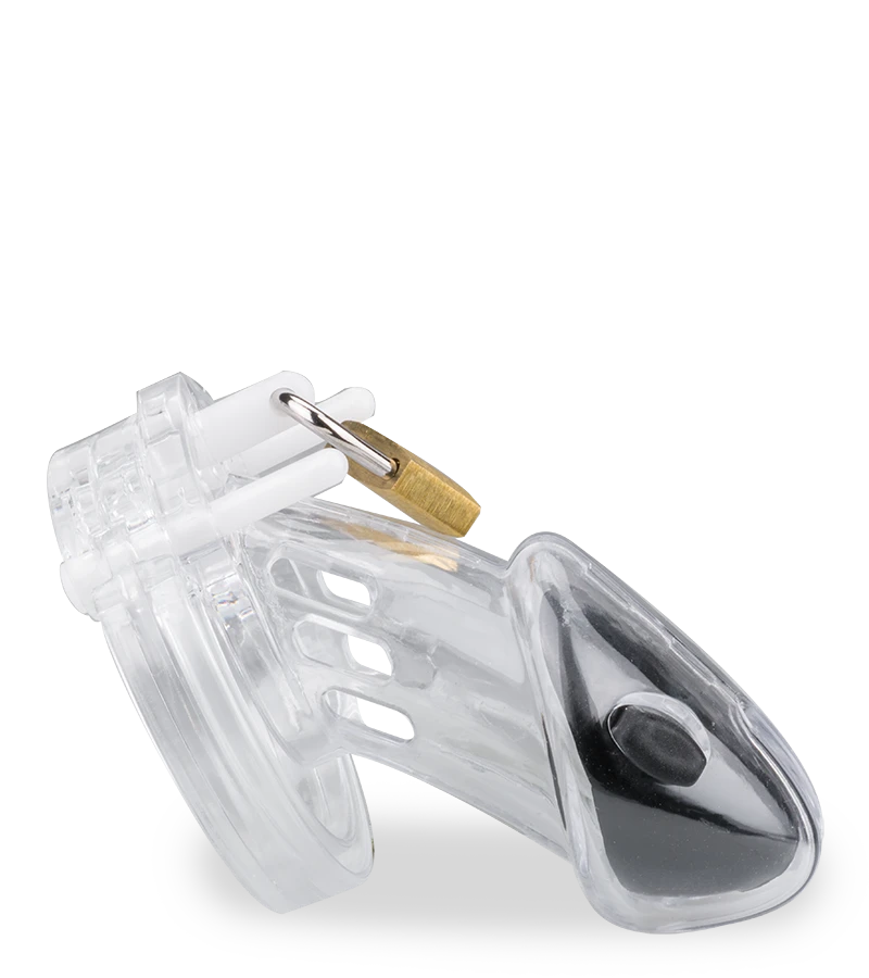 Cage Chasteté électro Stimulation Transparente 5 Cage Chasteté électro Stimulation Transparente – Image 3