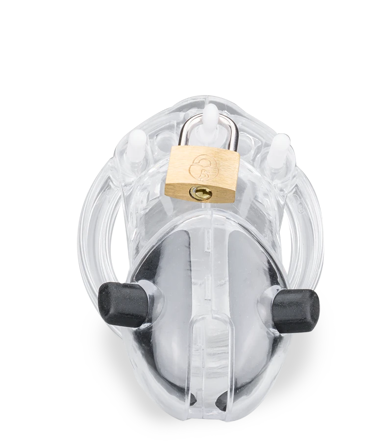 Cage Chasteté électro Stimulation Transparente 6 Cage Chasteté électro Stimulation Transparente – Image 4