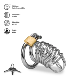 Cage De Chasteté Pénis Captive 14 Cage De Chasteté Pénis Captive -Magasin De Jouets Sexuels cage de chastete penis captive 4
