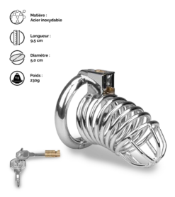 Cage De Chasteté Pénis Capture -Magasin De Jouets Sexuels cage de chastete penis capture 15