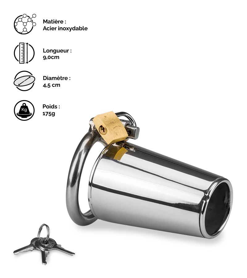 Cage De Chasteté Pénis Domina 4 Cage De Chasteté Pénis Domina – Image 2