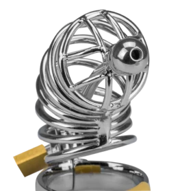 Cage De Chasteté Pénis Et Plug D'urètre Guantanamo -Magasin De Jouets Sexuels cage de chastete penis et plug d uretre guantanamo 12