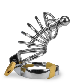 Cage De Chasteté Pénis Et Plug D'urètre Guantanamo -Magasin De Jouets Sexuels cage de chastete penis et plug d uretre guantanamo 9