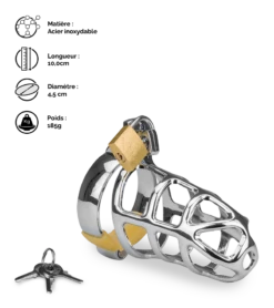 Cage De Chasteté Pénis Grids -Magasin De Jouets Sexuels cage de chastete penis grids 15