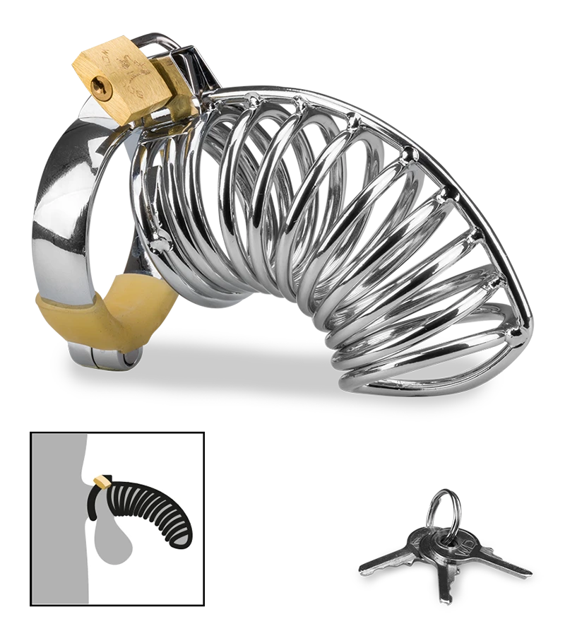 Cage De Chasteté Pénis Snaily 3 Cage De Chasteté Pénis Snaily