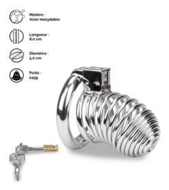 Cage De Chasteté Pénis Yours -Magasin De Jouets Sexuels cage de chastete penis yours 15