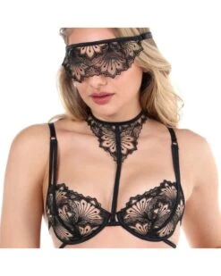 Choker Harnais ‘Hôtel Désir’ – Jolidon