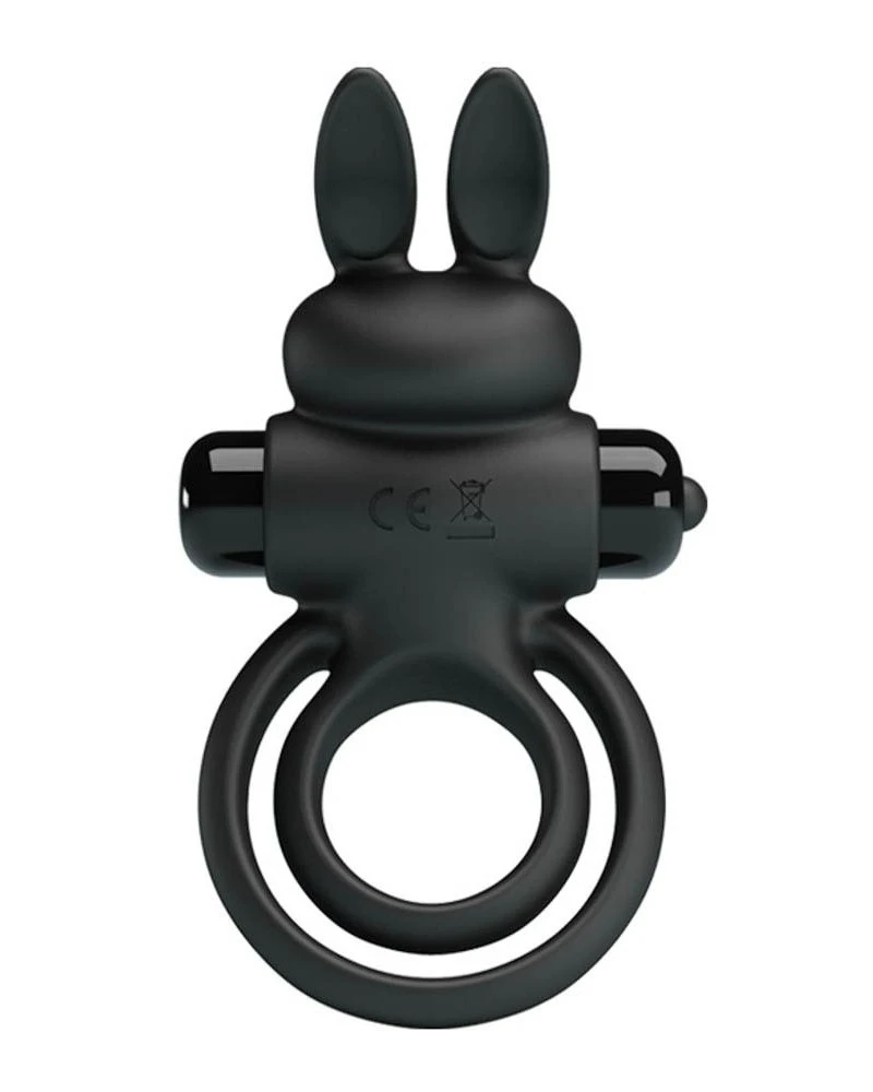 Pretty Love Cockring Vibrant Dick Rabbit Petty Love 25mm Noir 5 Pretty Love Cockring Vibrant Dick Rabbit Petty Love 25mm Noir – Image 3