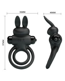Pretty Love Cockring Vibrant Dick Rabbit Petty Love 25mm Noir 14 Pretty Love Cockring Vibrant Dick Rabbit Petty Love 25mm Noir -Magasin De Jouets Sexuels cockring vibrant dick rabbit petty love 25mm noir 5
