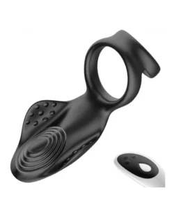 Cockring Vibrant Double Delight Noir