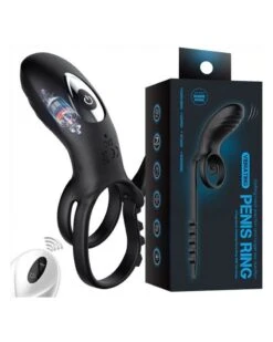 Cockring Vibrant En Silicone Penis Vibe Up 33mm -Magasin De Jouets Sexuels cockring vibrant en silicone penis vibe up 33mm 5