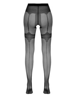 Collants Couture Ouverts à L'Entrejambe - Cottelli Collection -Magasin De Jouets Sexuels collants couture ouverts a l entrejambe cottelli collection 2