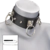 Collier BDSM Anneaux Et Pointes -Magasin De Jouets Sexuels collier bdsm anneaux et pointes 3