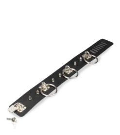 Collier BDSM Anneaux Et Pointes -Magasin De Jouets Sexuels collier bdsm anneaux et pointes 7