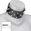 Collier BDSM Cuir Et Pointes -Magasin De Jouets Sexuels collier bdsm cuir et pointes 3