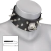 Collier BDSM Pointes Et Chaîne -Magasin De Jouets Sexuels collier bdsm pointes et chaine 3