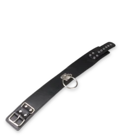 Collier BDSM Similicuir 1 Anneau + Laisse -Magasin De Jouets Sexuels collier bdsm similicuir 1 anneau laisse 8