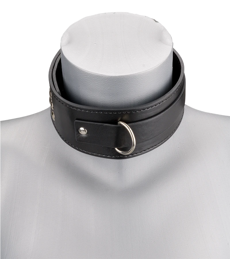 Collier Et Laisse En Cuir BDSM 4 Collier Et Laisse En Cuir BDSM – Image 2