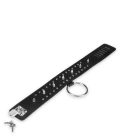 Collier SM à Pointes Et Cadenas -Magasin De Jouets Sexuels collier sm a pointes et cadenas 6