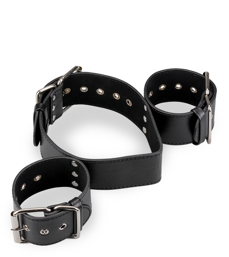 Contrainte BDSM Cou Et Poignets 7 Contrainte BDSM Cou Et Poignets – Image 5