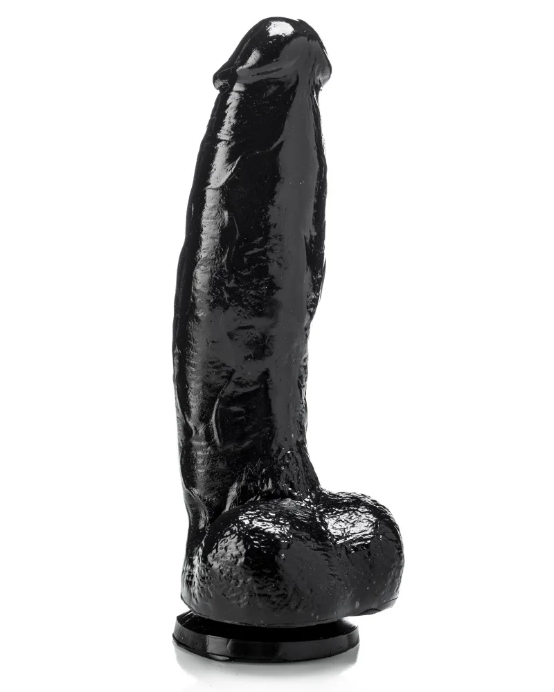 Dildo DP1018V 19 X 6cm Noir 3 Dildo DP1018V 19 X 6cm Noir