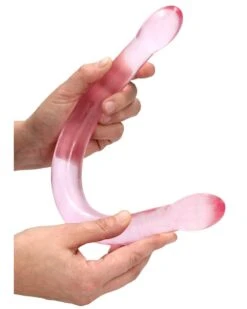 Double Gode Crystal RealRock 42 X 3.5cm Rose -Magasin De Jouets Sexuels double gode crystal realrock 42 x 35cm rose 3