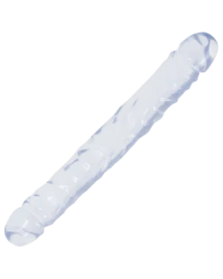 Double Gode Jelly Clear 29 X 3.7cm