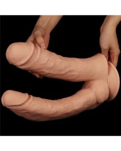 Double Gode MEGA DOUBLE LoveToy 26 X 11cm -Magasin De Jouets Sexuels double gode mega double lovetoy 26 x 11cm 7