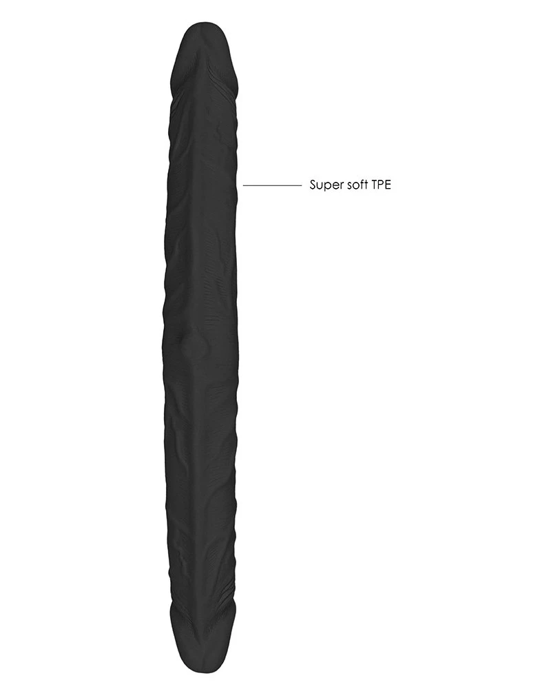 Double Gode Realrock 36 X 4.4cm Noir 6 Double Gode Realrock 36 X 4.4cm Noir – Image 4